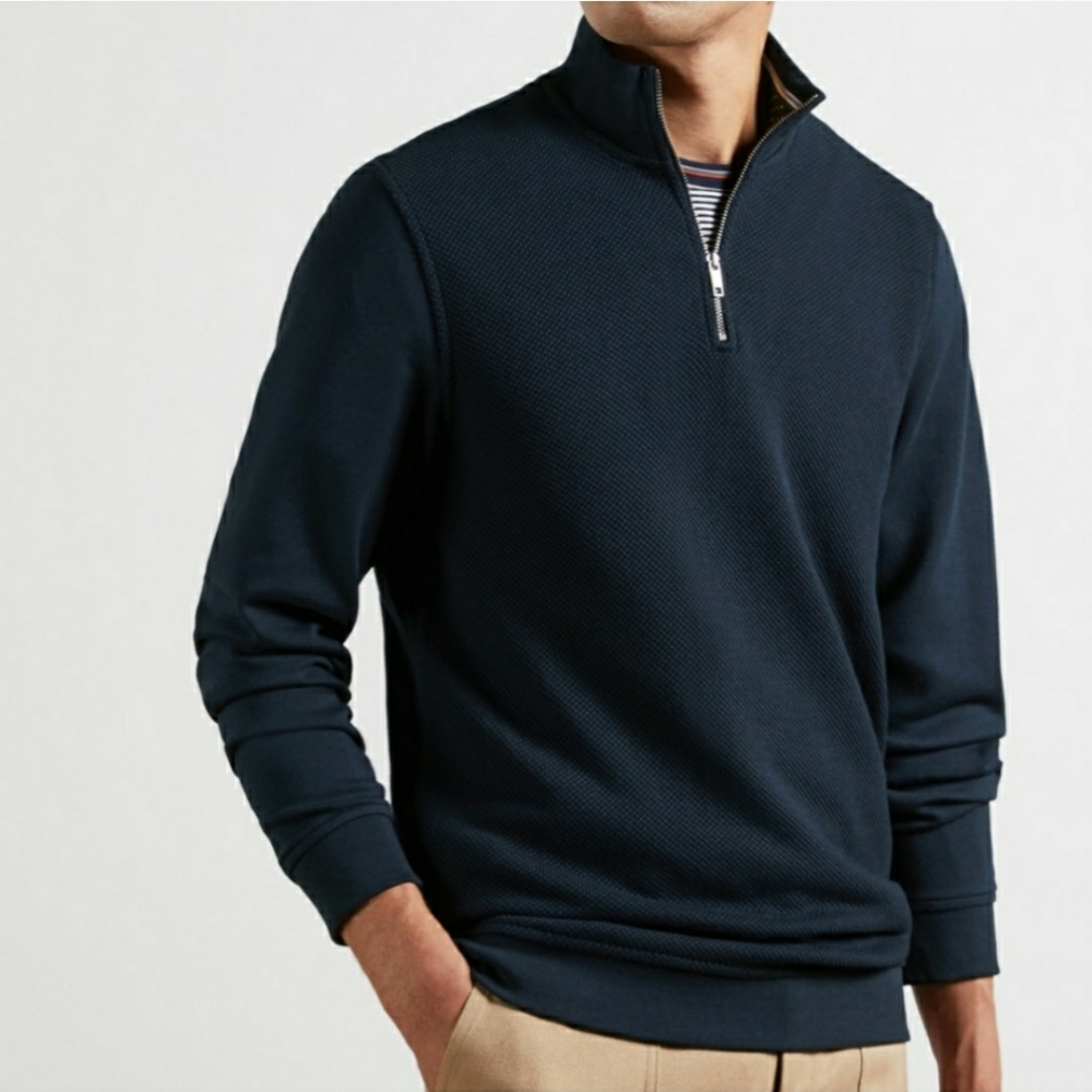 Ted Baker Half Zip Pullover Sweatshirt Sweater